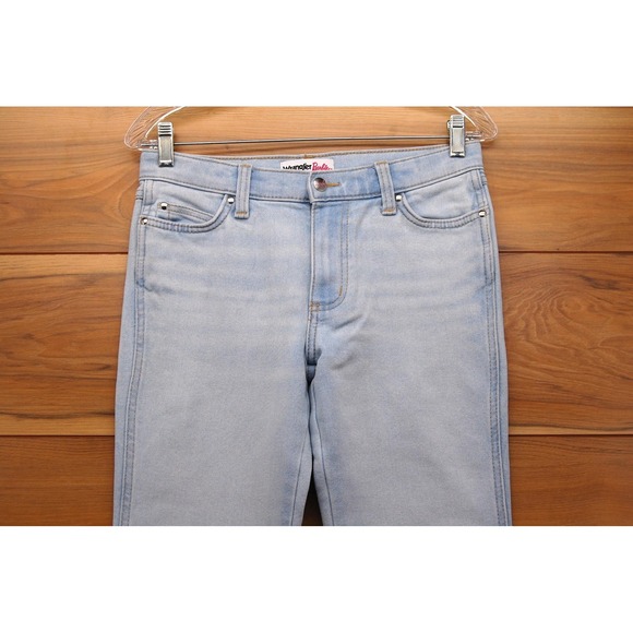 Wrangler Barbie Jeans Womens 16 Light Wash Bootcut Denim Daydreams Stretch - Picture 2 of 13